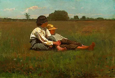 Boys in a Pasture Winslow Homer